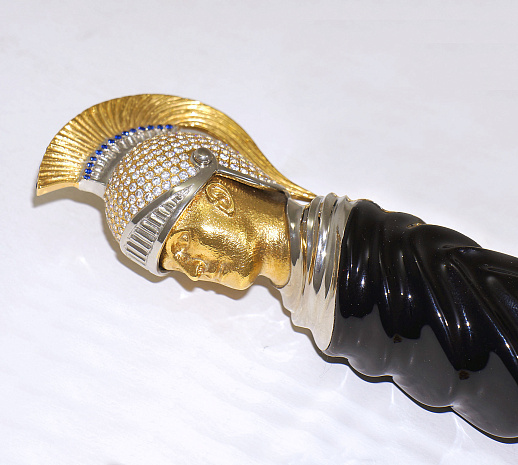 Дамасский нож "Персей". Златоуст купить с доставкой Дамасский нож "Персей". Златоуст
