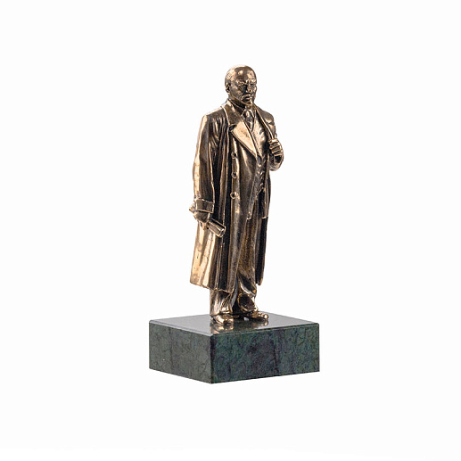 Бронзовая статуэтка "В.И. Ленин" на подставке купить с доставкой Бронзовая статуэтка "В.И. Ленин" на подставке