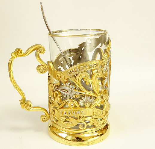 Сувенирный подстаканник "60 лет" купить с доставкой Сувенирный подстаканник "60 лет"